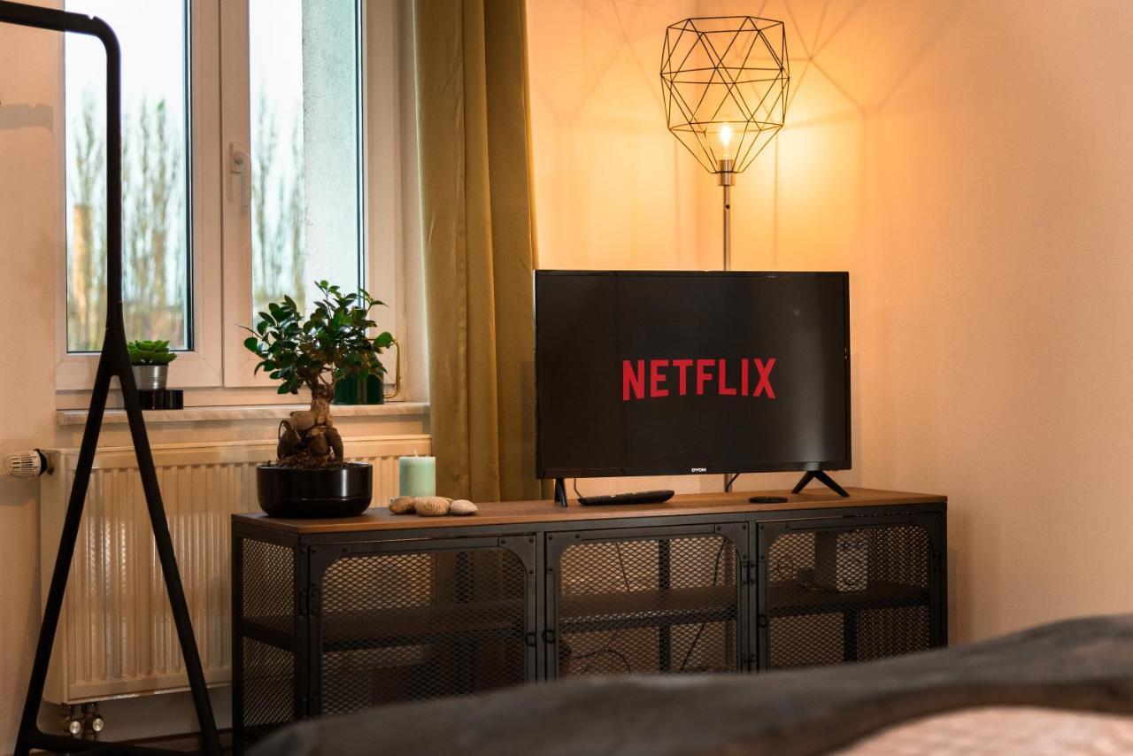 Industriecharme Apartment - Nespresso, Netflix, Wifi, Zentral, Messe 켐니츠 외부 사진