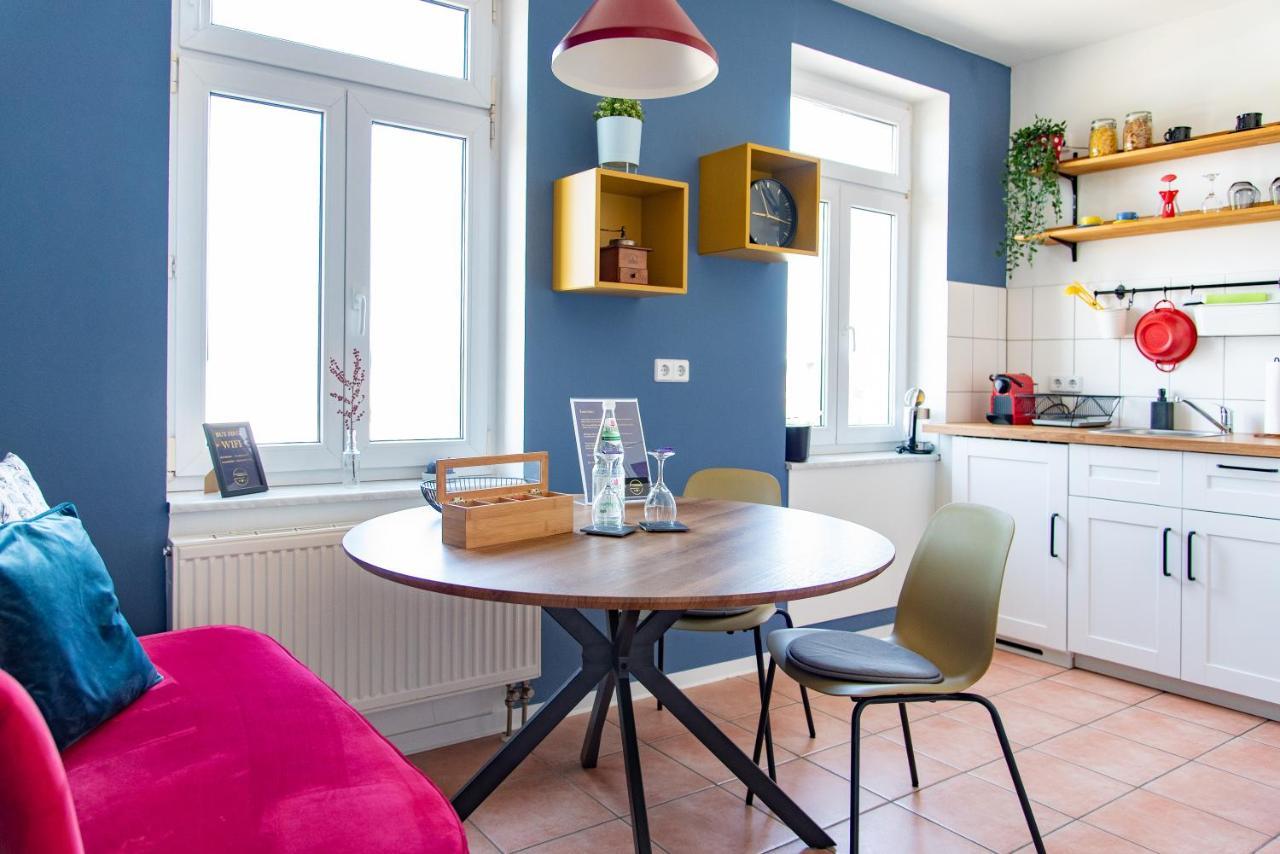 Industriecharme Apartment - Nespresso, Netflix, Wifi, Zentral, Messe 켐니츠 외부 사진