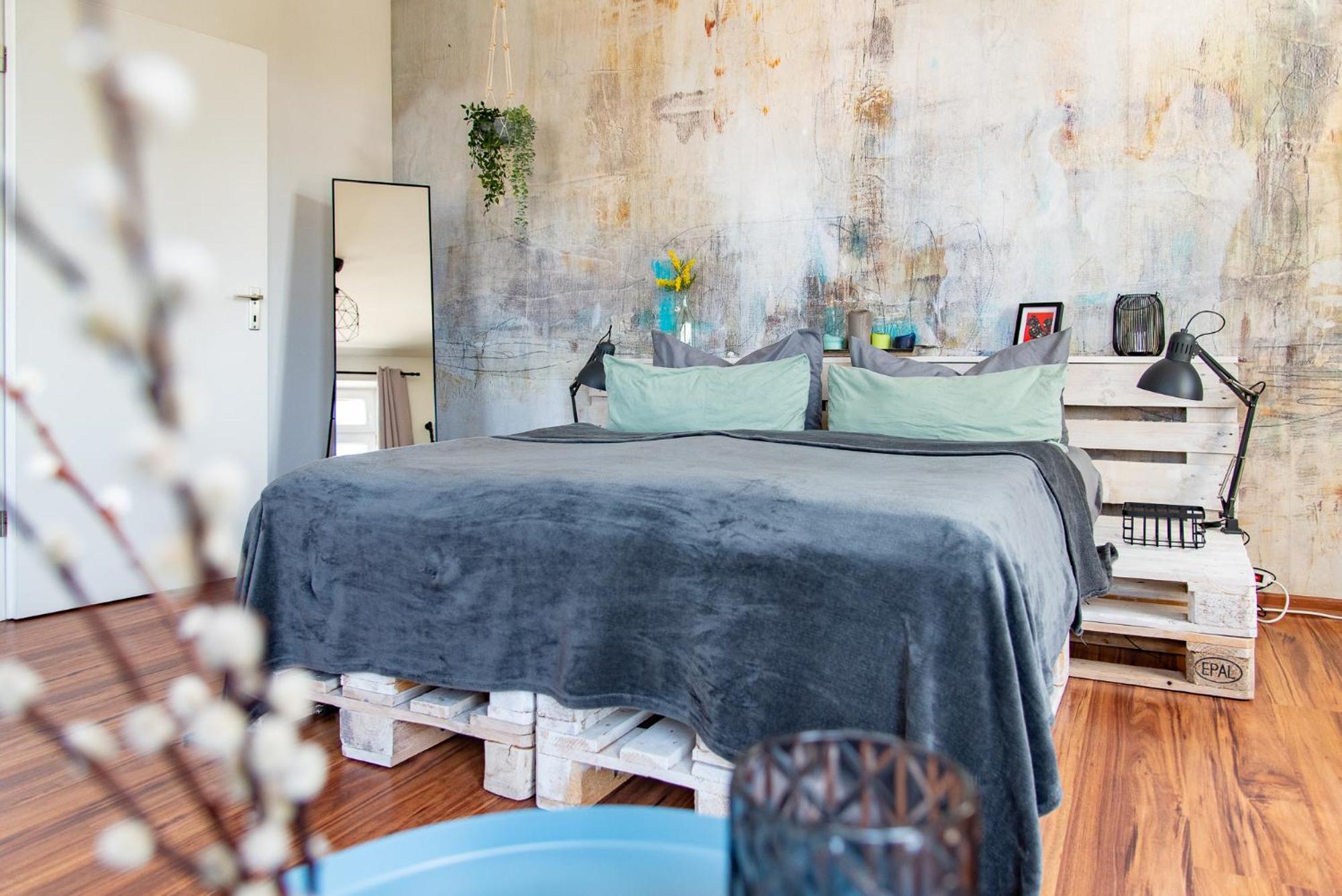 Industriecharme Apartment - Nespresso, Netflix, Wifi, Zentral, Messe 켐니츠 외부 사진